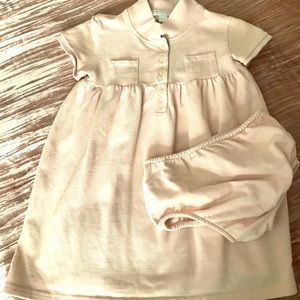 Burberry 24 mo polo dress with diaper cover